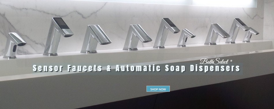 Hotel SPA Commercial Public Restroom Touchless Faucets & Automatic Soap Dispensers Applications